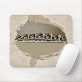 Teamwork White Elephants Mousepad (Mit Mouse)