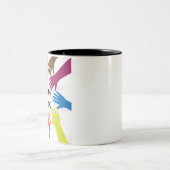 TeamWork Zweifarbige Tasse (Mittel)