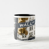 Teamwork Zweifarbige Tasse (Mittel)