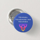 Teanal Teagasg na Teanga Button (Vorne & Hinten)