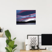 TeAnau Sunset Poster (Heimbüro)