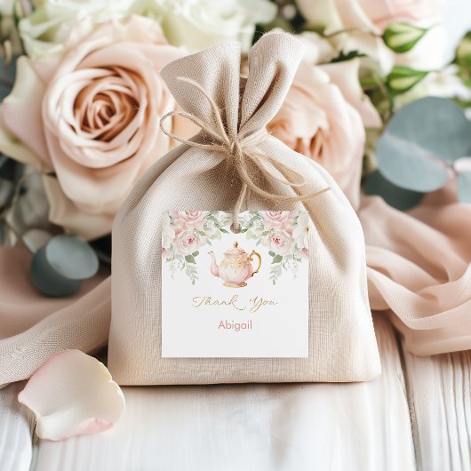 Teaparty-Brautjunggesellinnenabschied Geschenkanhänger