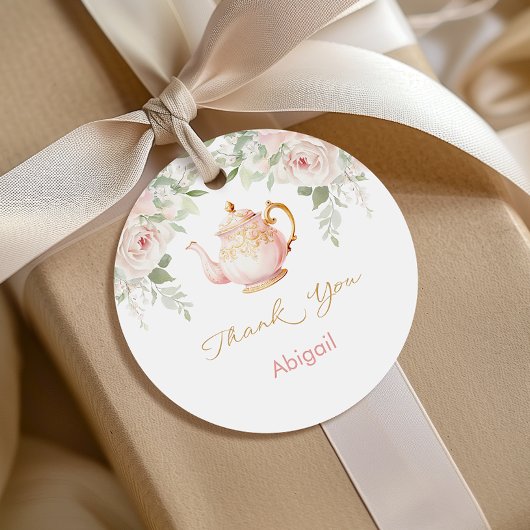 Teaparty-Brautparty Geschenkanhänger