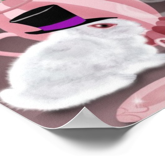 Teaparty Bunny Poster (Ecke)