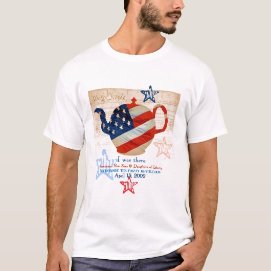 TeaParty GedenkT - Shirt (Vorderseite)