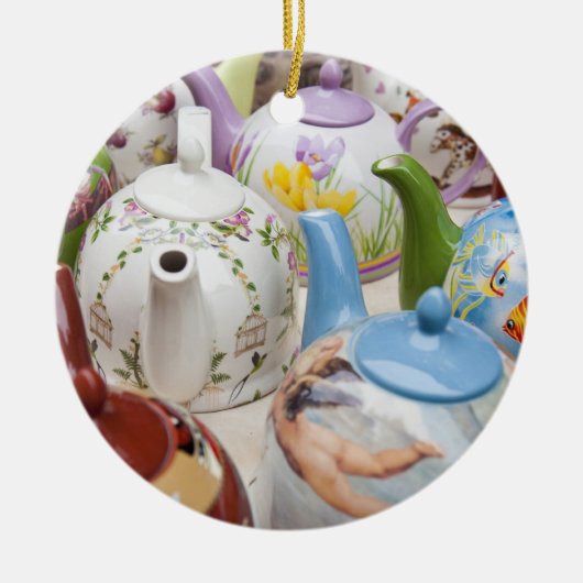 Teapos in Leipzig, Deutschland Keramik Ornament (Vorne)