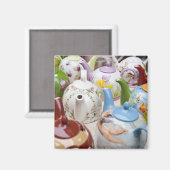 Teapos in Leipzig, Deutschland Magnet (Vorderseite/Rückseite)