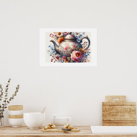 Teapot 3 poster (Küche)