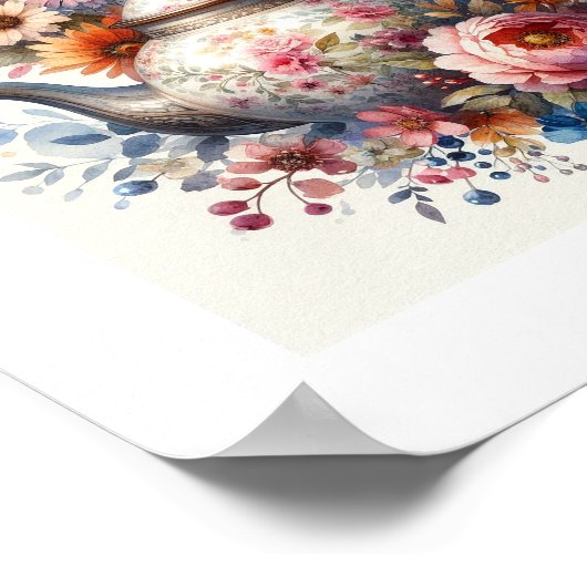 Teapot 3 poster (Ecke)