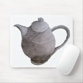 Teapot Art Illustration Mousepad (Mit Mouse)