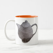 Teapot Art Illustration Zweifarbige Tasse (Links)