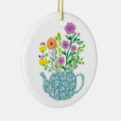 Teapot Bouquet Ornament (Rechts)