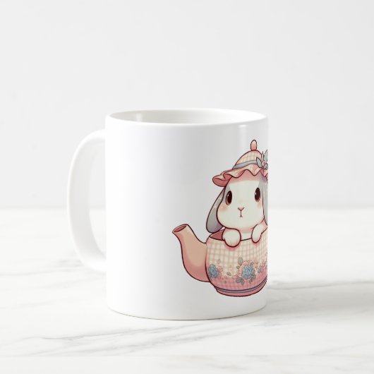 Teapot bunny kaffeetasse (Vorderseite Links)
