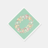 Teapot Collection von Natasha Us Serviette (Ecke)