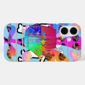 Teapot Floral Case-Mate iPhone Hülle (Rückseite (Horizontal))