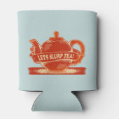 Teapot Funny Drinking Tee Dosenkühler (Rückseite)