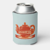Teapot Funny Drinking Tee Dosenkühler (Kanne Rückseite)