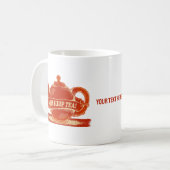 Teapot Funny Drinking Tee Kaffeetasse (Vorderseite Links)