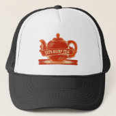 Teapot Funny Drinking Tee Truckerkappe (Vorderseite)