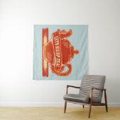 Teapot Funny Drinking Tee Wandteppich (Beispiel (Horizontal))