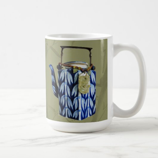 Teapot Hast du heute deinen Tai Chi gemacht? Kaffeetasse (Rechts)