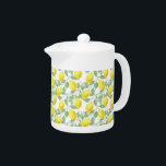 Teapot-Lemons<br><div class="desc">Dieser Teekessel ist weiß mit einem schönen Zitronenprint dargestellt. Kleine Größe angezeigt. Passen Sie dieses Objekt an oder kaufen Sie,  wie es ist.</div>