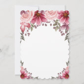 Teapot Macaron String Lights Brautparty Einladung (Rückseite)