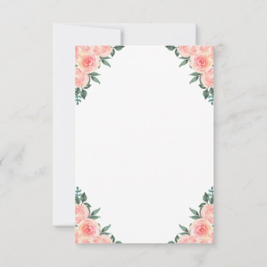 Teapot Macaron String Lights Rose Brautparty Einladung (Rückseite)