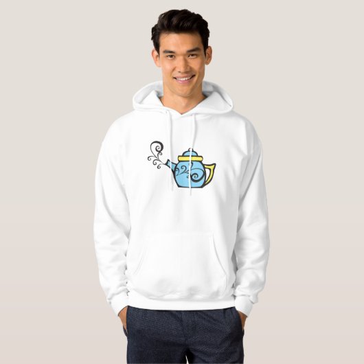 Teapot Mens Hoodie (Vorne ganz)
