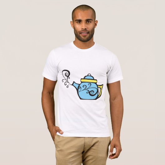 Teapot Mens T - Shirt (Vorne ganz)