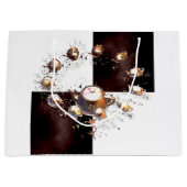 Teapot-Party Große Geschenktüte (Vorderseite)