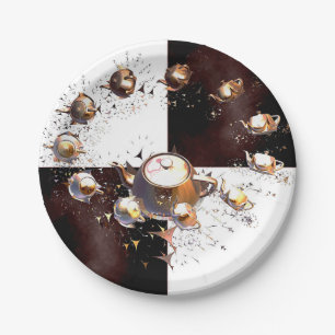 Teapot-Party Pappteller