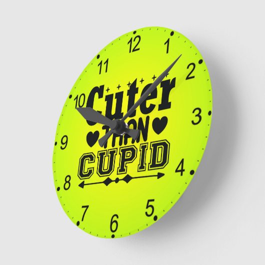 Teapot Runde Wanduhr (Winkel)