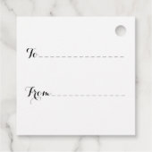 Teapot Wiederholung Geschenkanhänger (Rückseite)