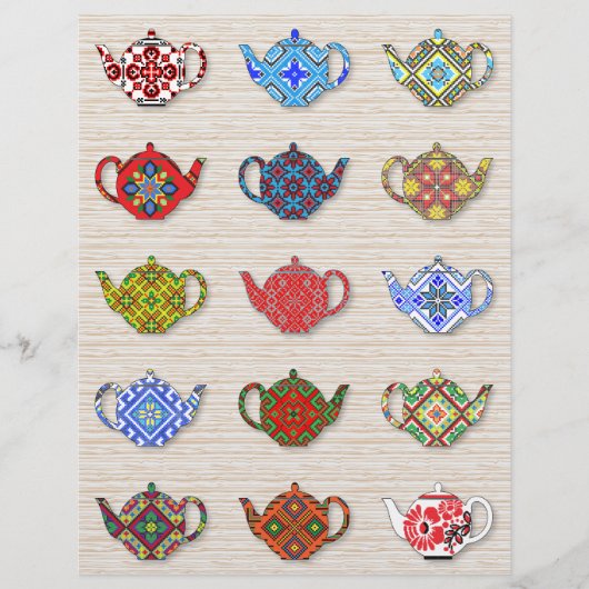 Teapots Flyer (Vorne)