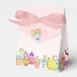 Teapots und Cups Geburtstags-Lieblingskiste Geschenkschachtel