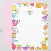 Teapots und Cups zum Geburtstag (Vorne/Hinten)