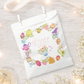 Teapots und Cups zum Geburtstag Geschenktütchen (Ausgeschnitten)