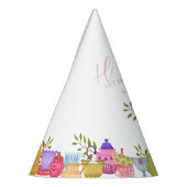 Teapots und Cups zum Geburtstag Partyhütchen (Links)