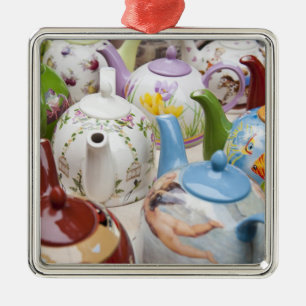 Teapots zum Verkauf in Leipzig, Deutschland Silbernes Ornament