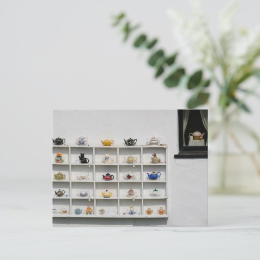 Teapotty in Devon Postkarte (Stehend Vorderseite)