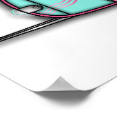 Tear Drop RV Travel Trailer 11 x 14 POSTER (Ecke)