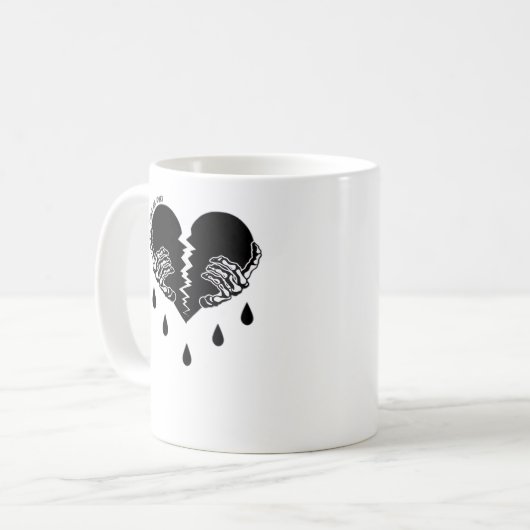 Tear Me Apart Classic Kaffeetasse (Vorderseite Links)
