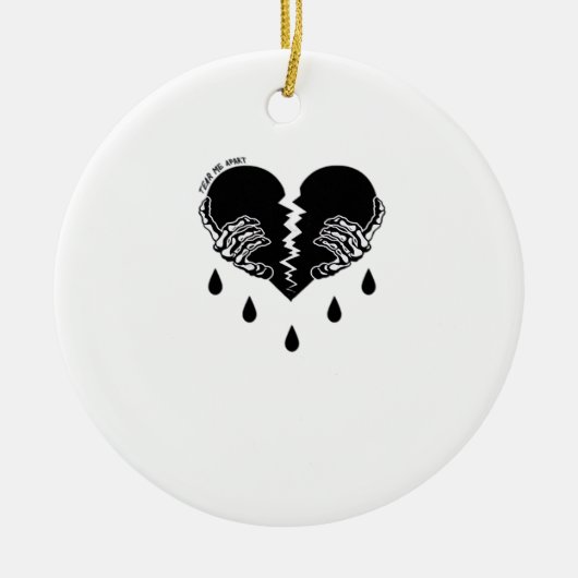 Tear Me Apart Classic Keramik Ornament (Vorne)