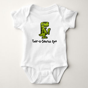 Tear-o-Saurus Rex Charme Baby Strampler
