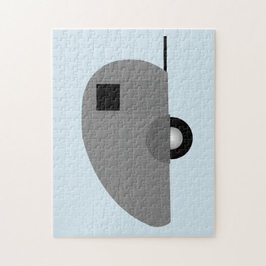 TEARDROP CAMPER TRAILER JIGSAW PUZZLE (Vertikal)