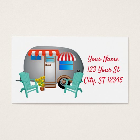 Teardrop Caravan Camper Thunder_Cove (Vorderseite)