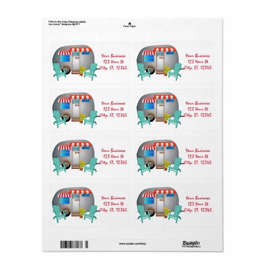 Teardrop Caravan Camper Thunder_Cove (Vorne)