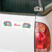 Teardrop Caravan Camper Thunder_Cove Autoaufkleber (Auf Lkw)