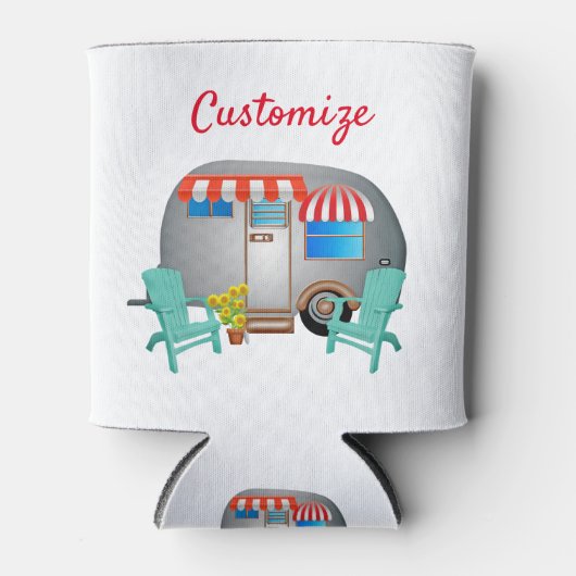 Teardrop Caravan Camper Thunder_Cove Dosenkühler (Vorderseite)